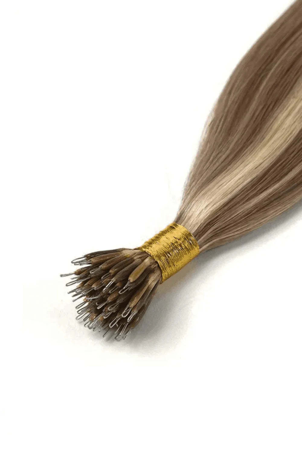 Iced Cappuccino (#14/22) Nano Ring Hair Extensions
