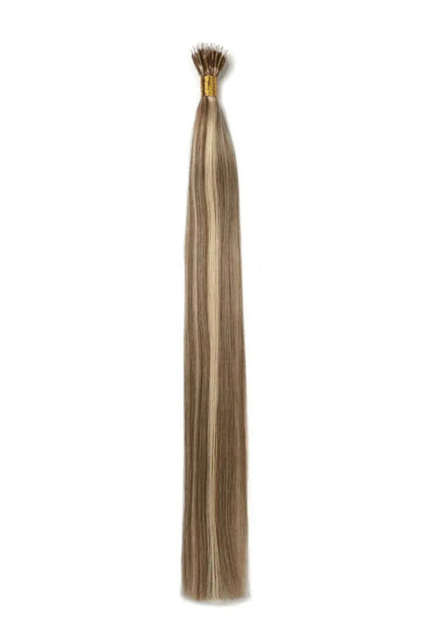 Iced Cappuccino (#14/22) Nano Ring Hair Extensions