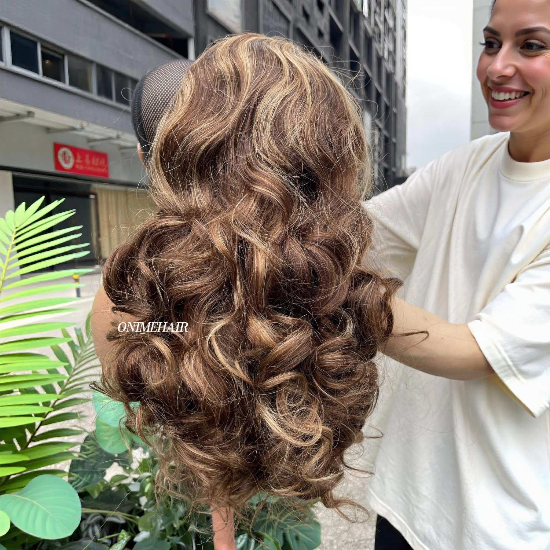 #4/27 Rose Wavy Frontal Transparent 13X4  Lace - Onime Hair