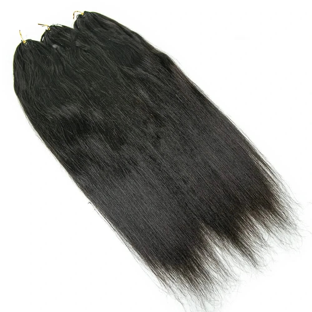 Light Yaki Human Crochet Hair - Onime Hair