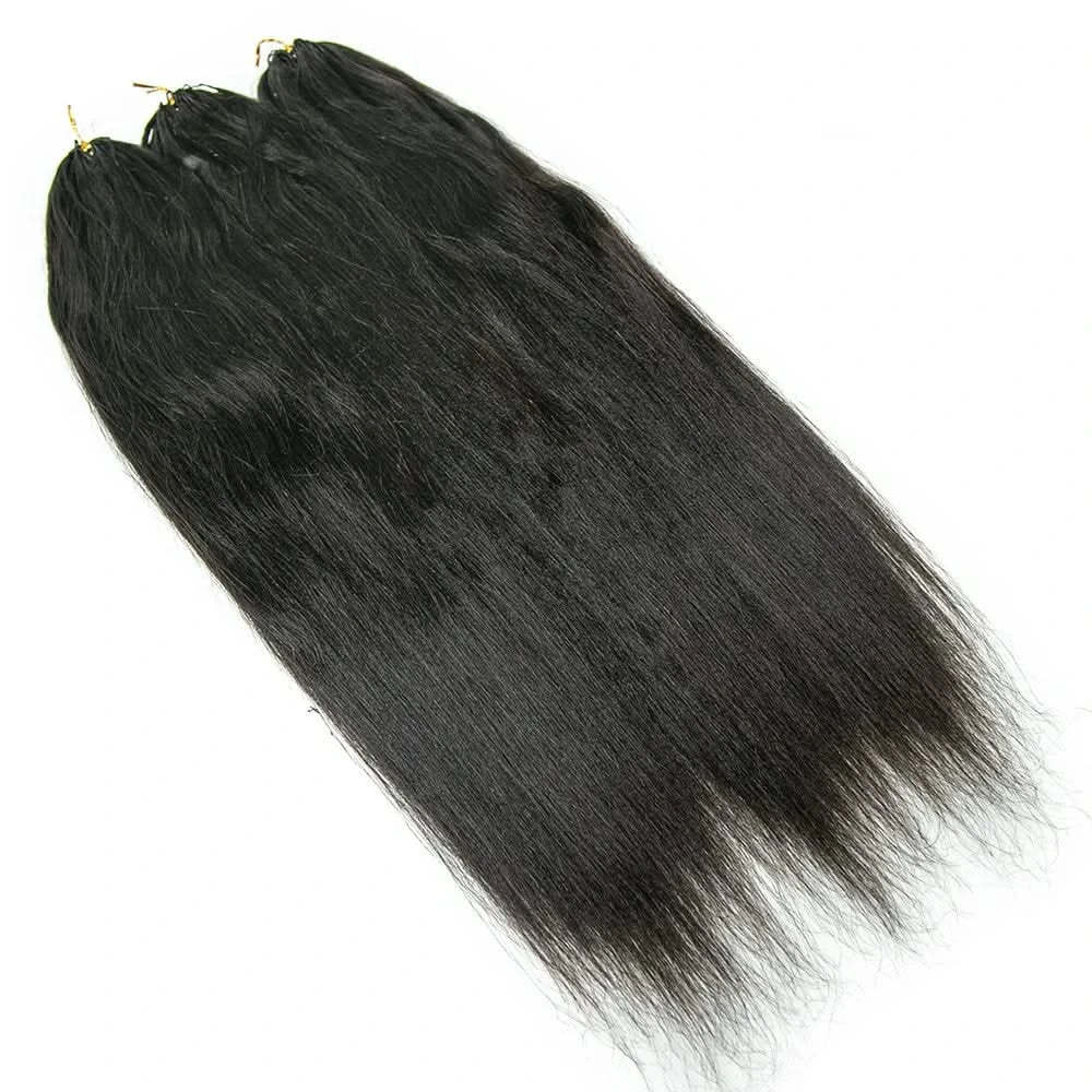 Light Yaki Human Crochet Hair - Onime Hair