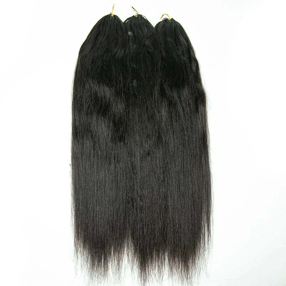 Light Yaki Human Crochet Hair - Onime Hair