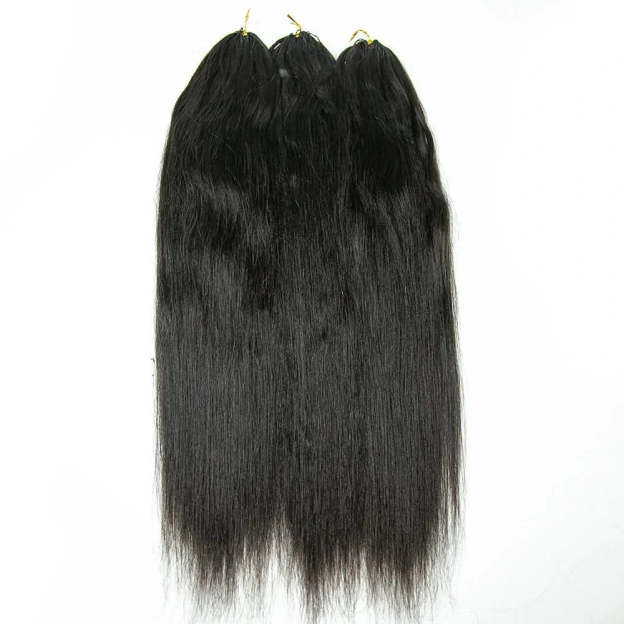 Light Yaki Human Crochet Hair - Onime Hair