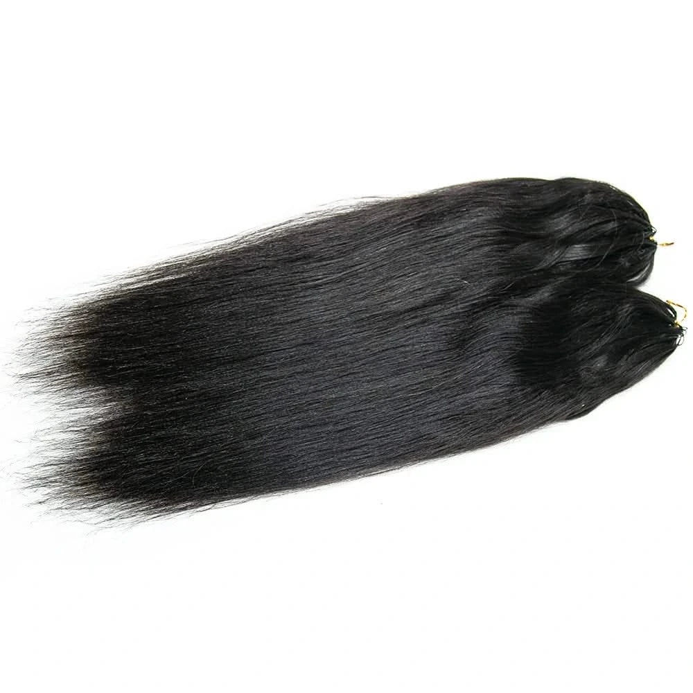 Light Yaki Human Crochet Hair - Onime Hair
