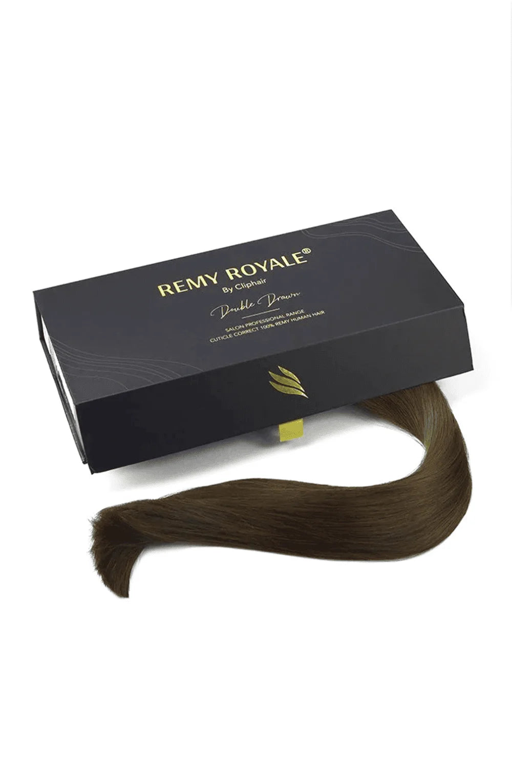 Medium Brown (#4) Nano Ring Hair Extensions