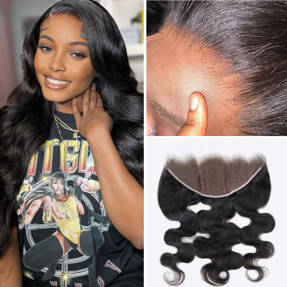Onime 13X6 HD Lace Frontal Body Wave Real Invisible HD Lace