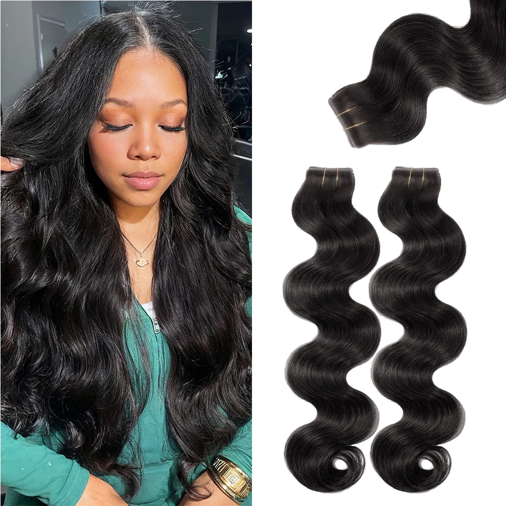 Onime Invisi Edge Seamless Tape in Hair Extensions Body Wave Virgin Human Hair