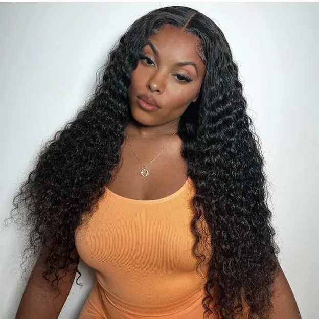 Onime 13X4 HD Lace Frontal Deep Wave Real Invisible HD Lace