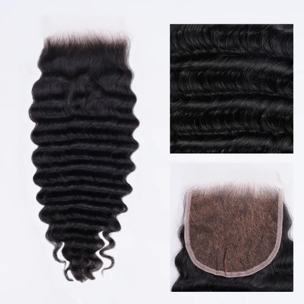 Onime 5X5 HD Closure Real Invisible HD Lace Deep Wave