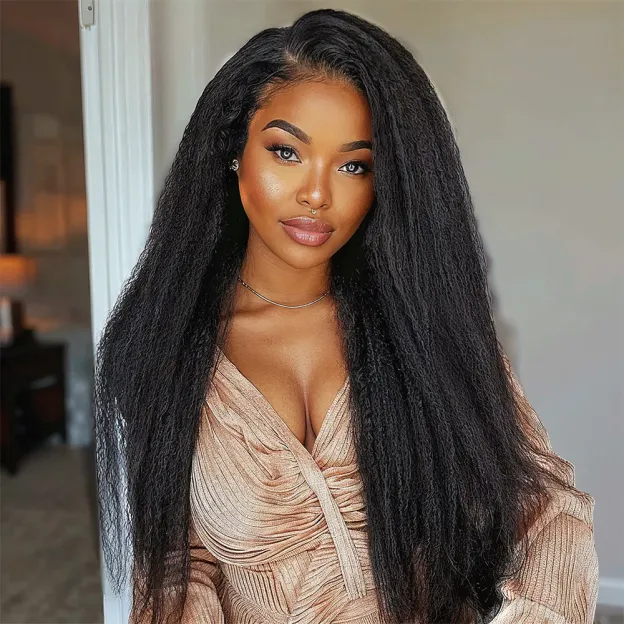 Onime Seamless Tape in Hair Extensions Kinky Straight Virgin Human Hair