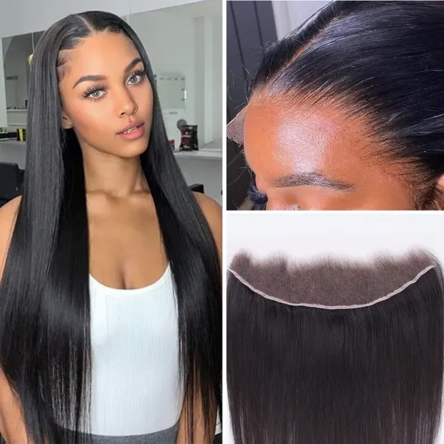 Onime 13X4 HD Lace Frontal Silky Straight Real Invisible HD Lace