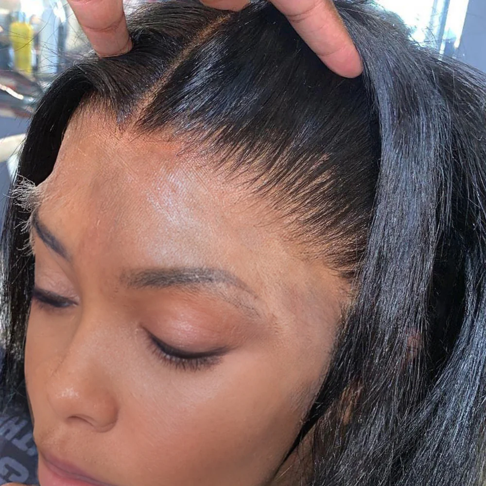 Onime 13X6 HD Lace Frontal Silky Straight Real Invisible HD Lace