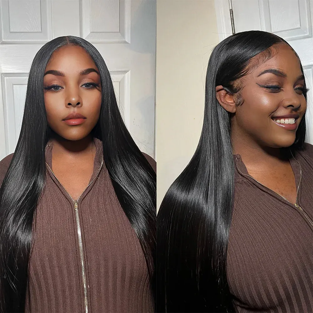 Onime 13X4 HD Lace Frontal Silky Straight Real Invisible HD Lace