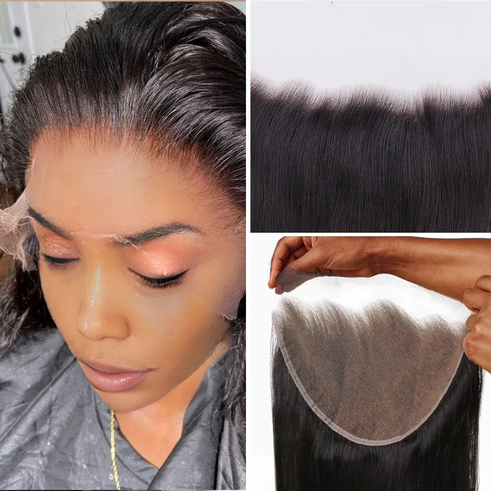 Onime 13X6 HD Lace Frontal Silky Straight Real Invisible HD Lace