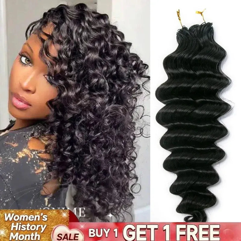 Onimehair Loose Deep Wave Crochet Hair