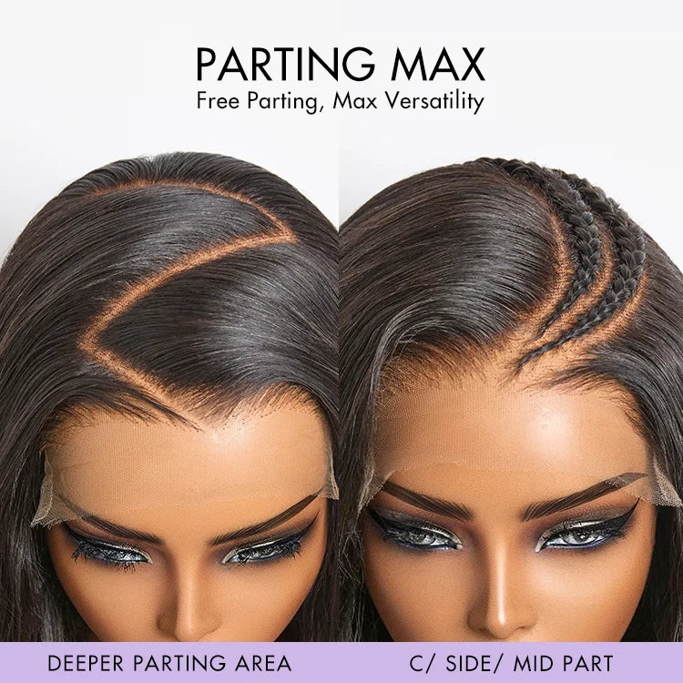 Onimehair™ All-Day Comfort™ Wig 180% Density Bouncy Wand Curly 7x6 Closure HD Glueless Wig Pre-Cut Lace