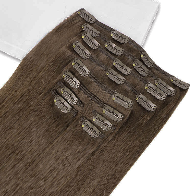  Double Drawn Clip in Hair Extensions 160g