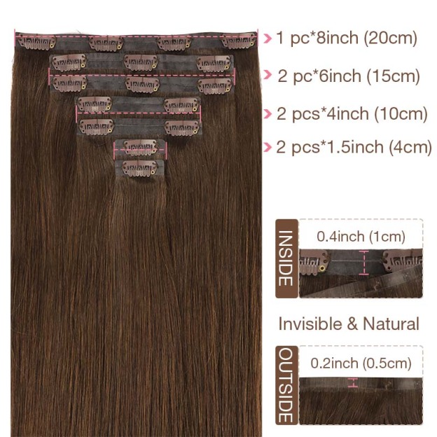 Onimehair™Seamless Clip-Ins