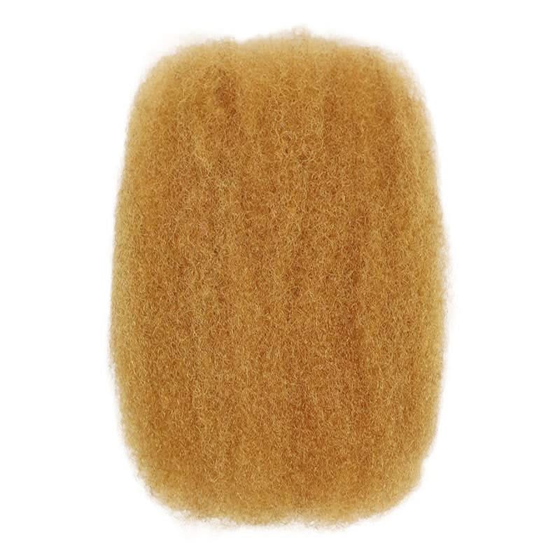 Onimehair™ Honey Blonde Color Afro kinky Bulk Hair Extensions For Braiding Dreadlock Human Hair - Onime Hair