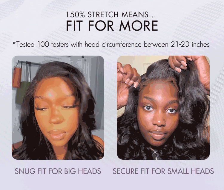 AiryFit™ Scalp Care Wigs - Deep Parting Loose Body Wave Human Hair Wig 11x6 Frontal HD Lace Glueless Wig