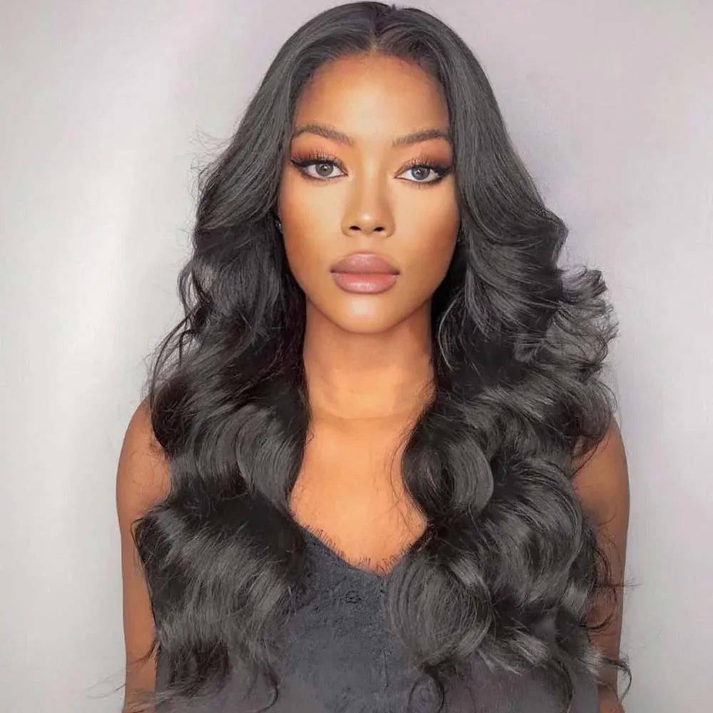 Onime Genius Seamless Clip in Hair Extensions Body Wave Real Human Hair