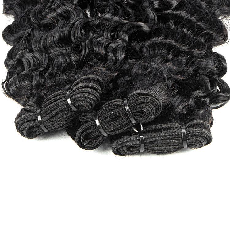 Burmerse Curly Hair Extensions Human Hair  2/3/4 Bundles 100% Human Hair Bundles 