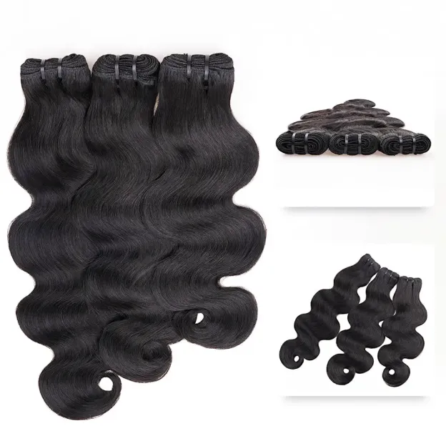 Onime Raw Hair Bundles Body Wave 3pcs Hair Wefts Human Hair