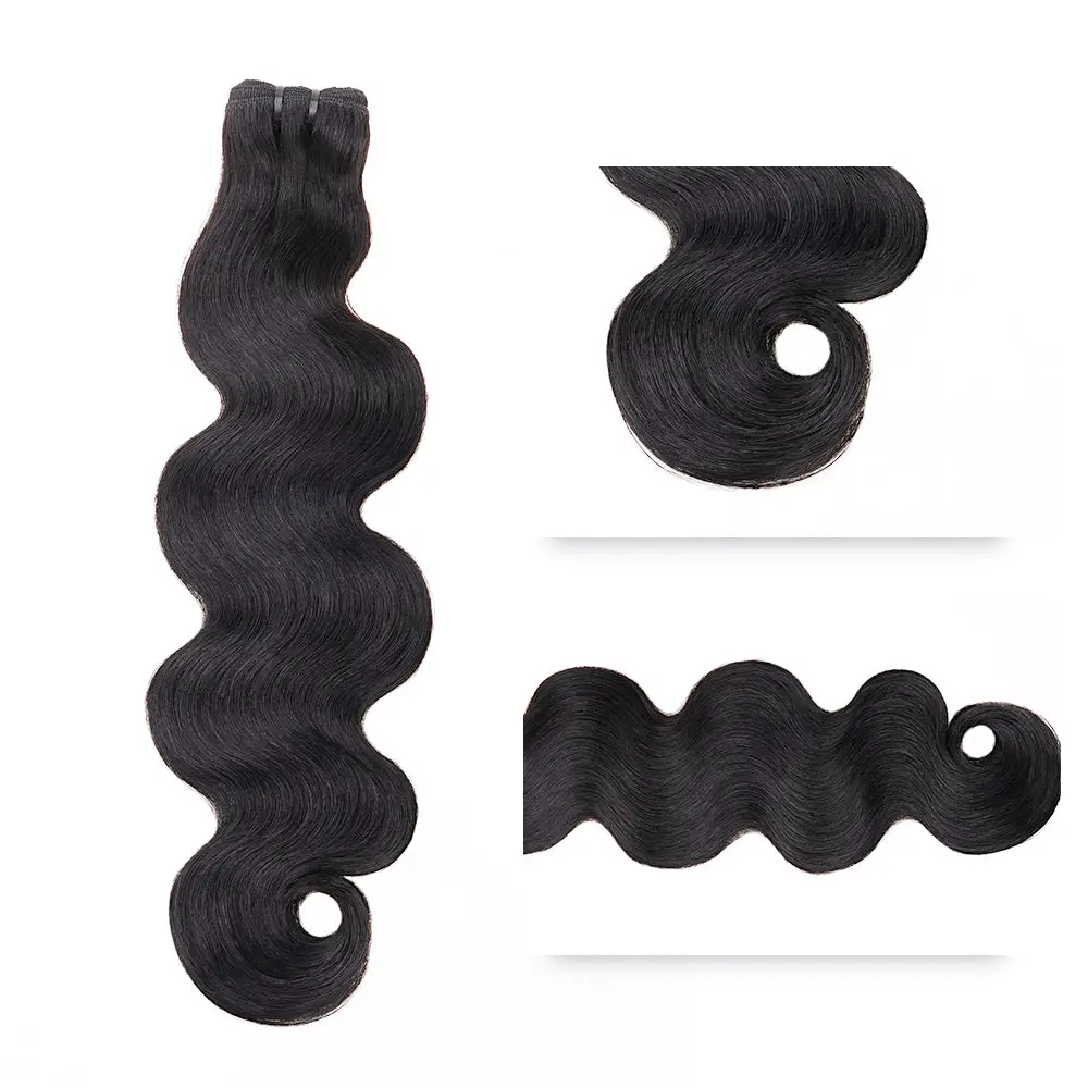 Onime Raw Hair Bundles Body Wave 3pcs Hair Wefts Human Hair
