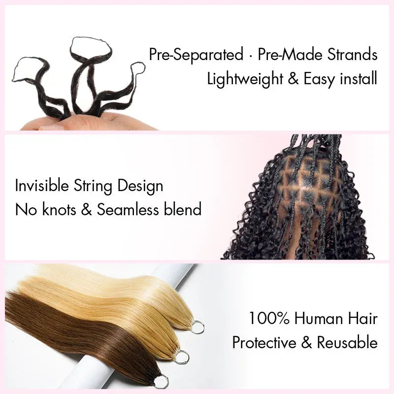 Onimehair 16A Burmese Curly Feather Crochet Hair extensions in #T1B/30, natural soft curly human crochet braids for women