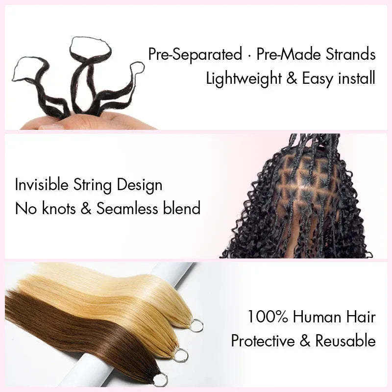 Onimehair 16A Burmese Curly Feather Crochet Hair extensions in #T1B/30, natural soft curly human crochet braids for women