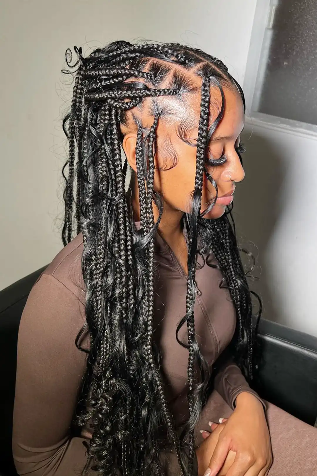 Onimehair Loose Wave Bulk Hair For Braiding Natural Black