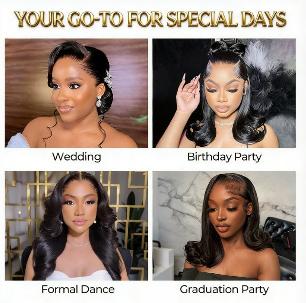 NatureMAX™   Density Loose Wave Glueless  HD Lace Front Wig Human Hair Pre-Cut Lace Flexi-Fit Drawstring Cap - Onime Hair
