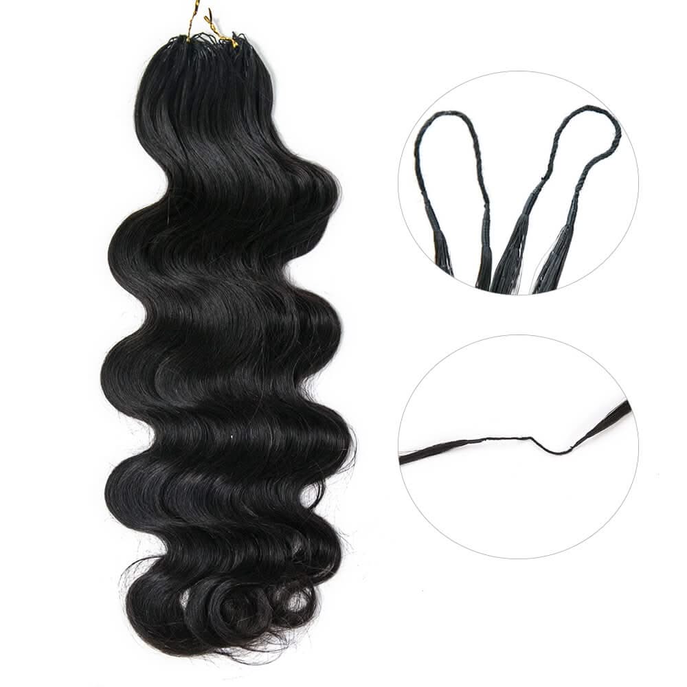 Lightweight Body Wave Crochet Human Hair - Onime Hair