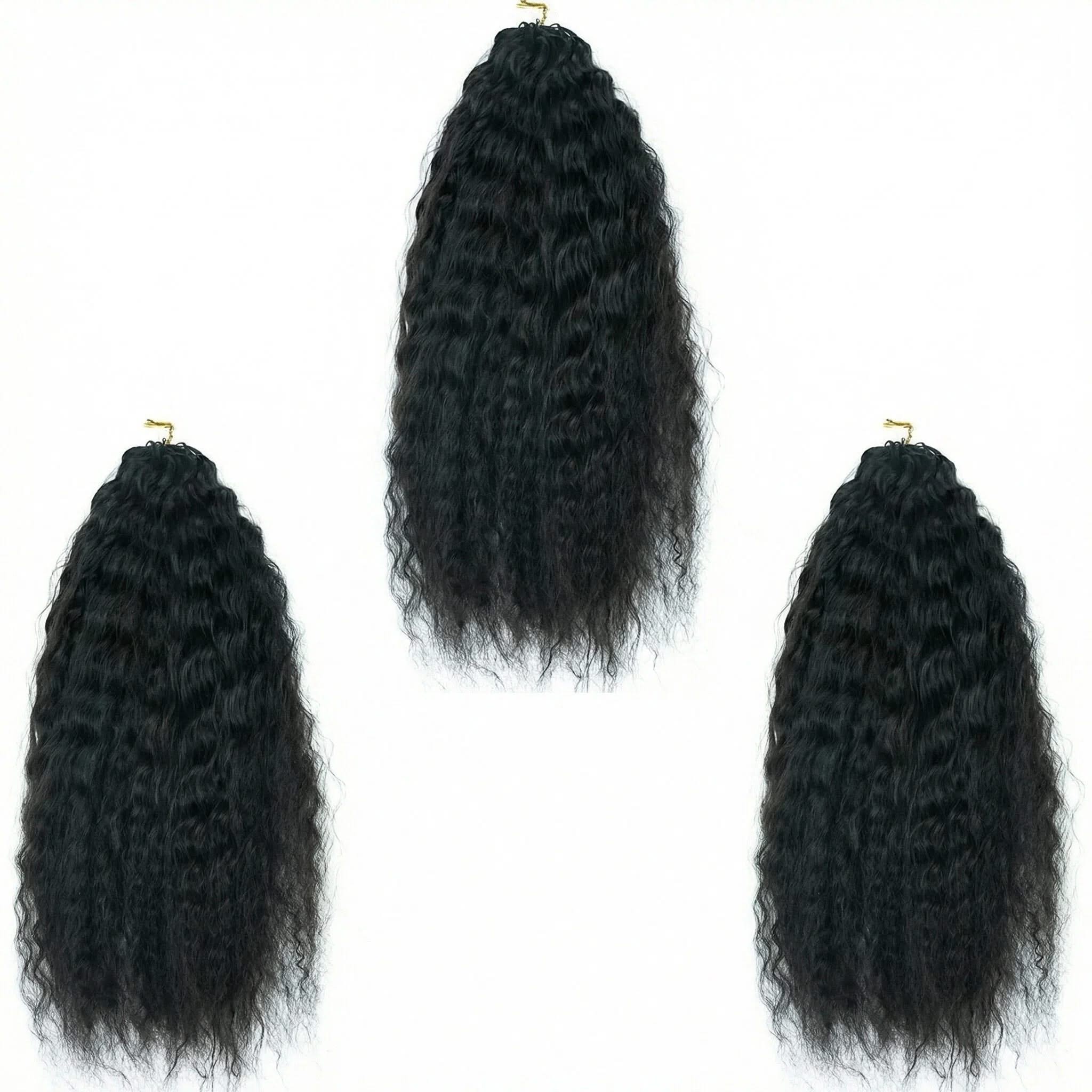 Lightweight Wet And Wavy Crochet Human Hair - Onime Hair
