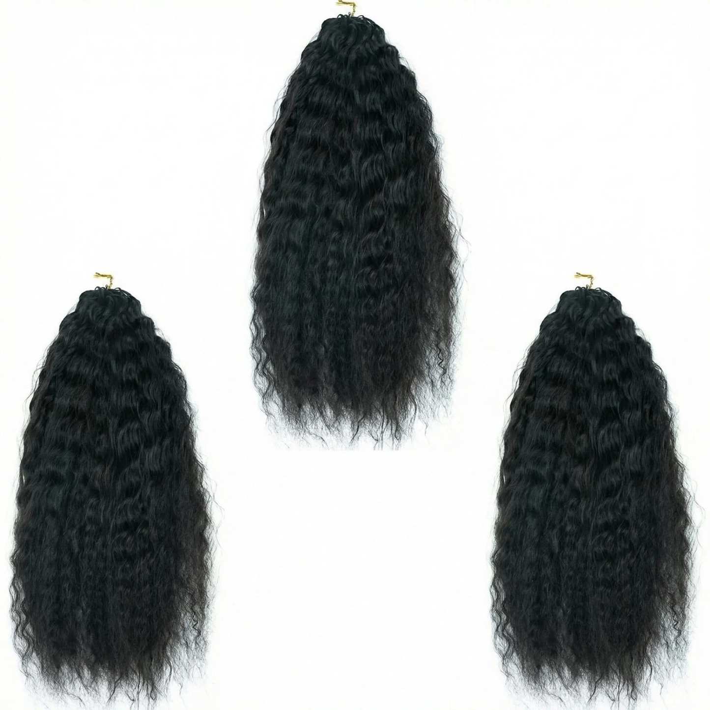 Lightweight Wet And Wavy Crochet Human Hair - Onime Hair