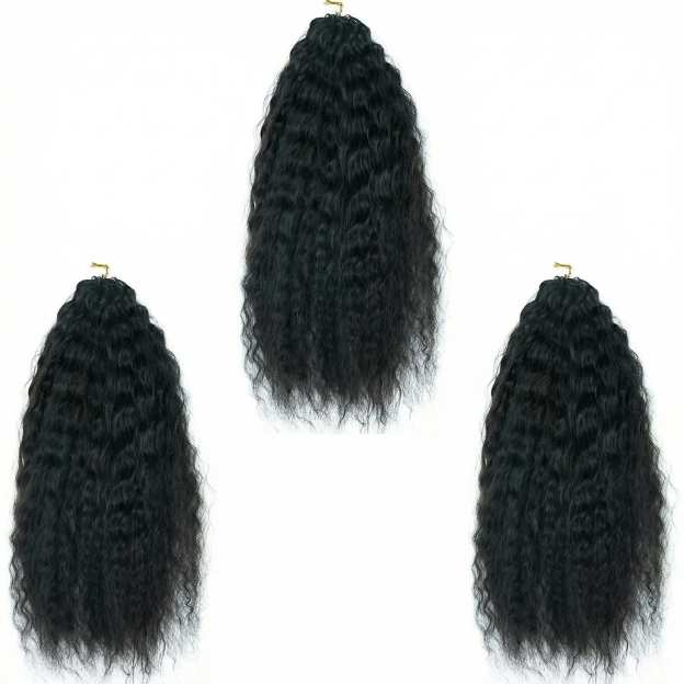 Lightweight Wet And Wavy Crochet Human Hair - Onime Hair