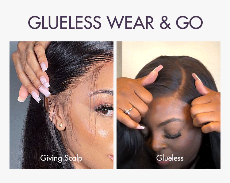 Luvme Hair PartingMax Glueless Wig 180% Density Loose Body Wave 7x6 Closure HD Lace Pre Cut & Plucked & Bleached Ready to Go