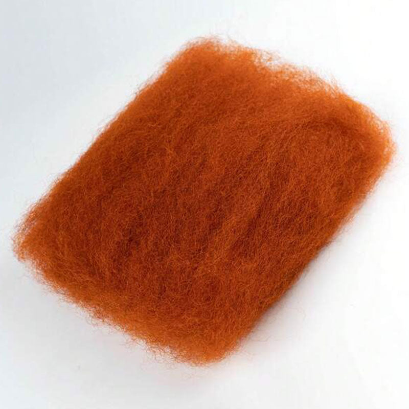 Onimehair™ Ginger Orange Afro kinky Bulk Hair Extensions For Braiding Dreadlock Human Hair