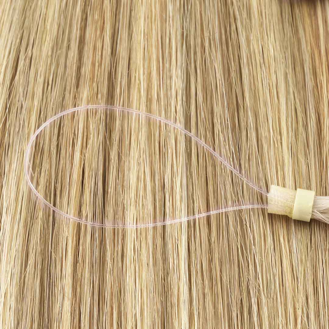 Bleach Blonde Balayage (3/8/613) Micro Link Tip Hair Extensions
