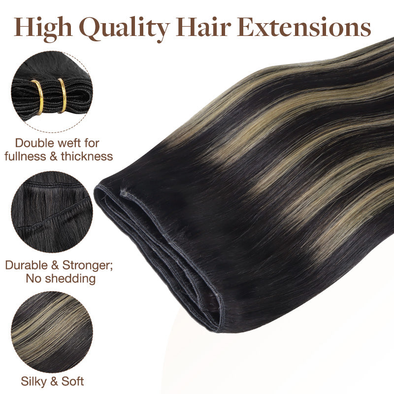 Weft Hair Extensions