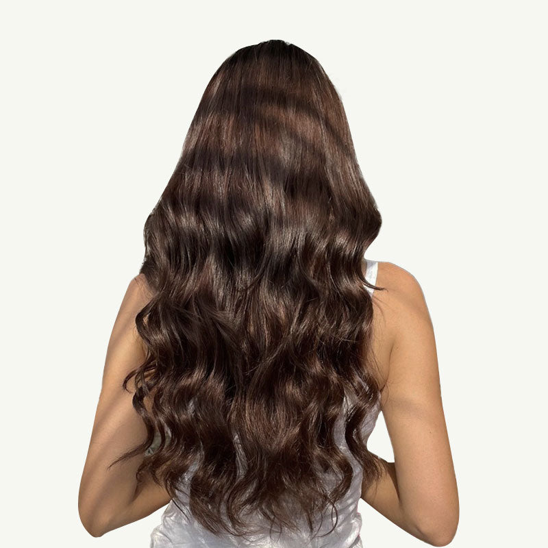 Chocolate Brown (4A) Sew-In Weft Hair Extensions (80g-110g)
