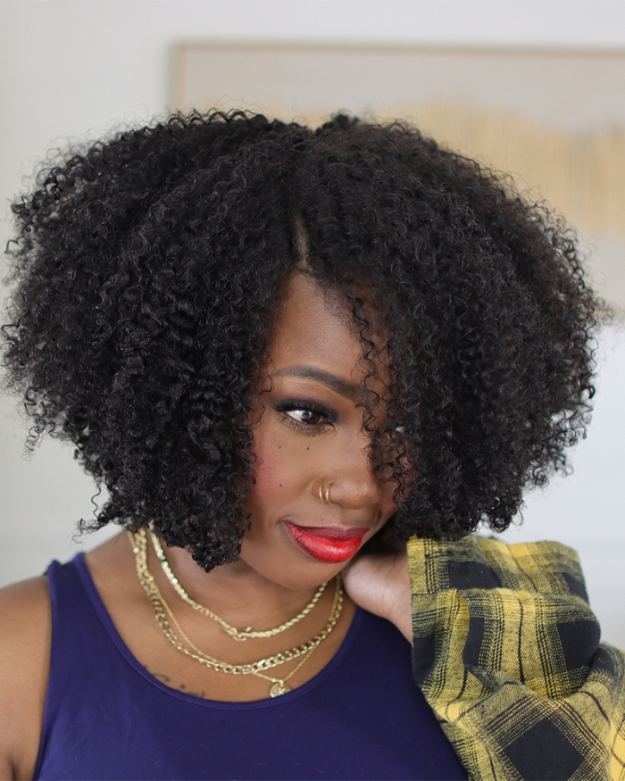 Onimehair™Kinky Curly Clip-In Extensions  –  100% Authentic Human Hair