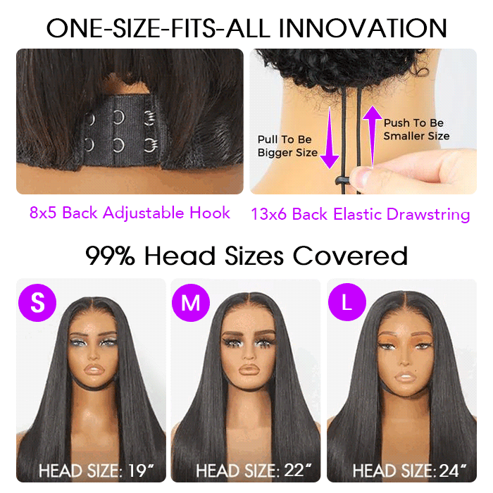 Knotless Boho Curls Braided Bob Wig Flexi Fit Invisi Drawstring HD Lace Cap - Onime Hair