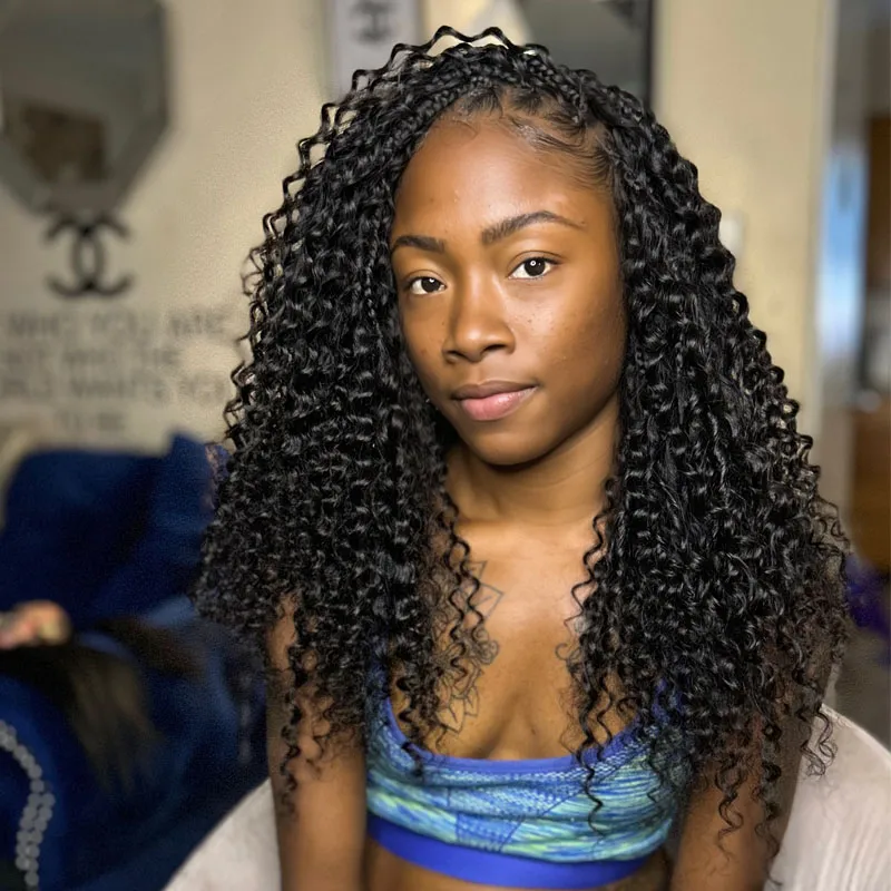 Double Drawn Burmese Natural Wave Human Braiding Hair - Onime Hair