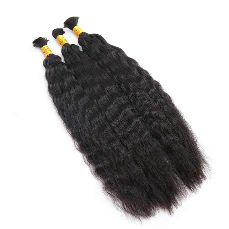 Wet & Wavy Bulk Hair Extensions for Braiding - Onime Hair