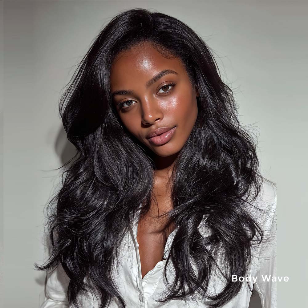 Onime Body Wave / Yaki Straight / Kinky Curly / Kinky Straight / Straight Ultra Invisi Edges Clip in Hair Extensions