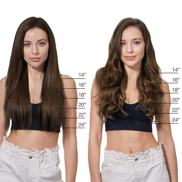 VOLUME Seamless Clip in Human Hair Extensions