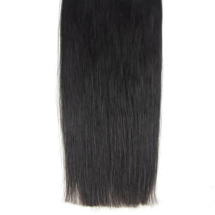 Straight Hair Bundles Brazilian Virgin Human Hair Natural Black Color Bundles