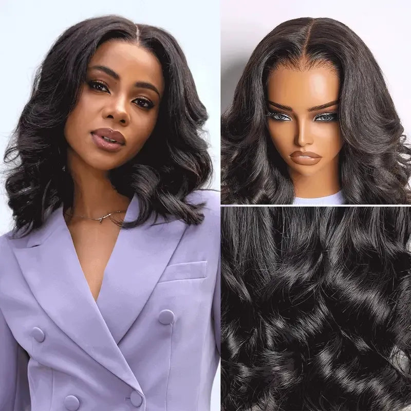 oimehair Wavy bob wig2.0