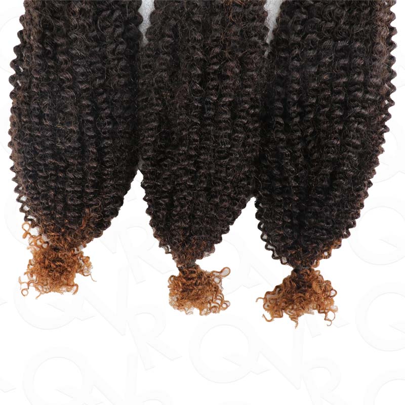 Onimehair™ Ombre Spring Twist Hair T1B/30 Color Type 3C 4A Hair Extensions